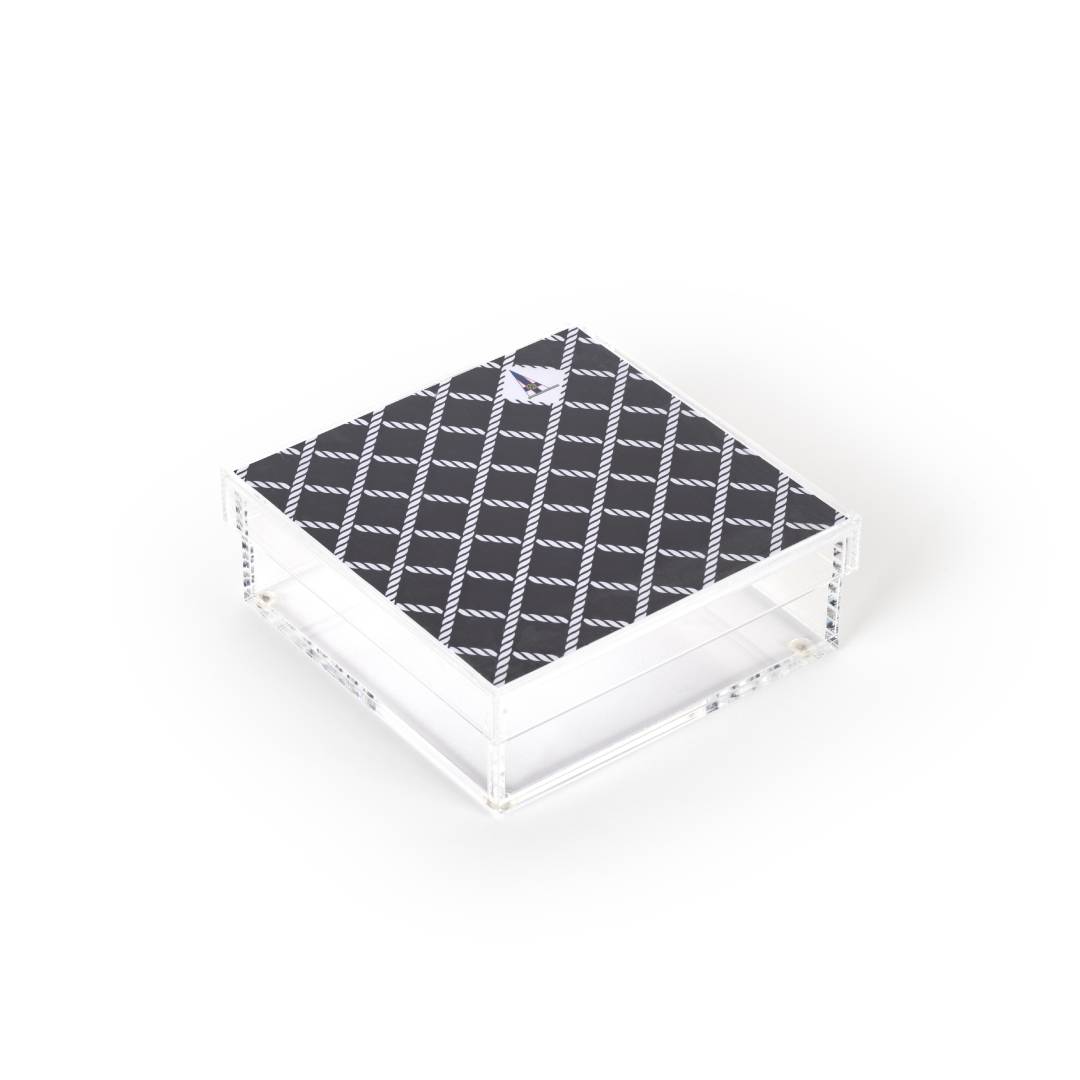 Τετράγωνο κουτί plexiglass
